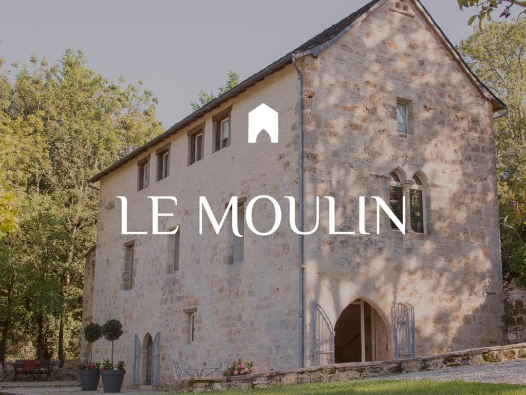 Le Moulin De La Maison Des Templiers Villa Saint-Cernin-de-Larche Esterno foto