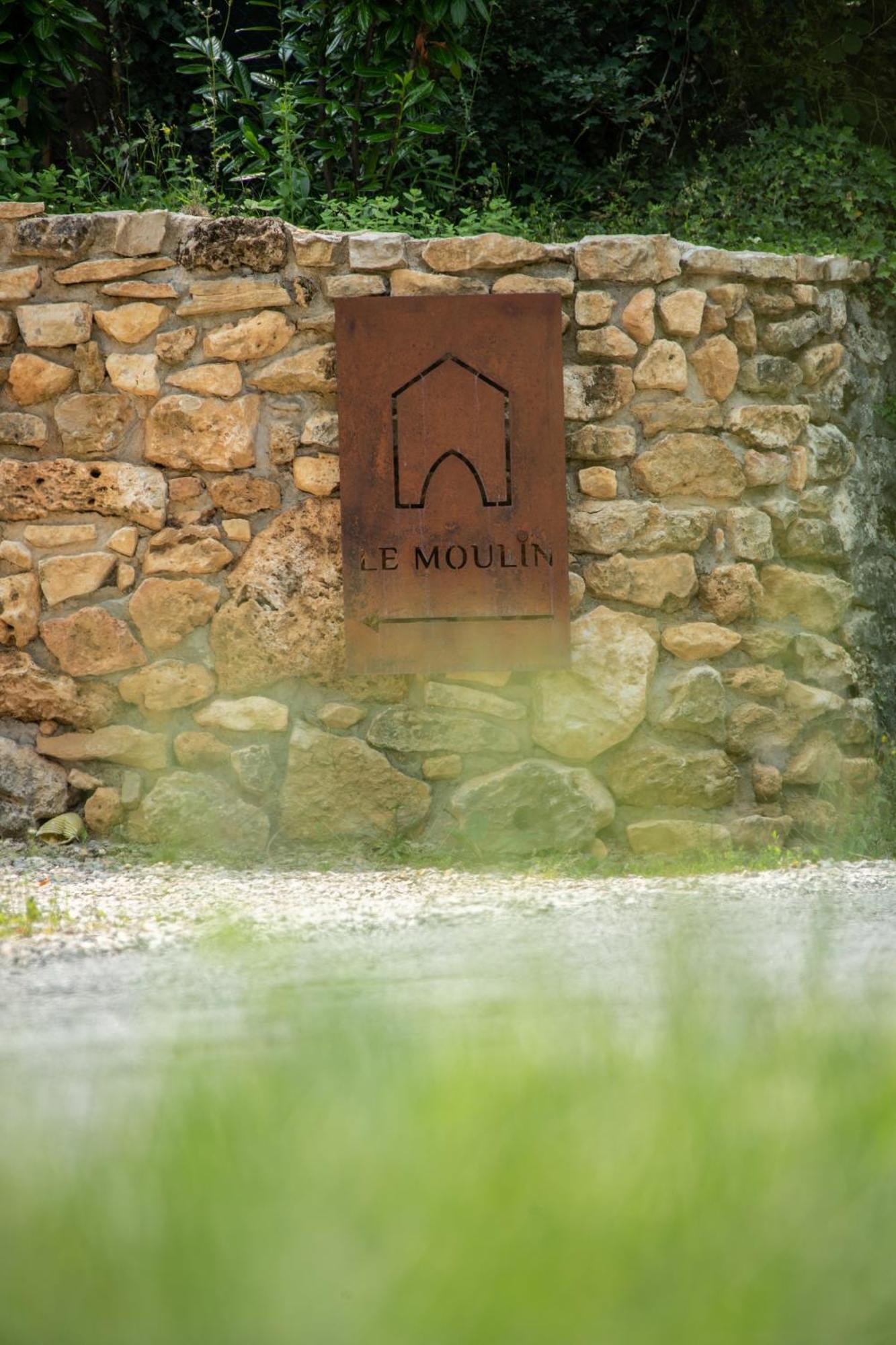 Le Moulin De La Maison Des Templiers Villa Saint-Cernin-de-Larche Esterno foto