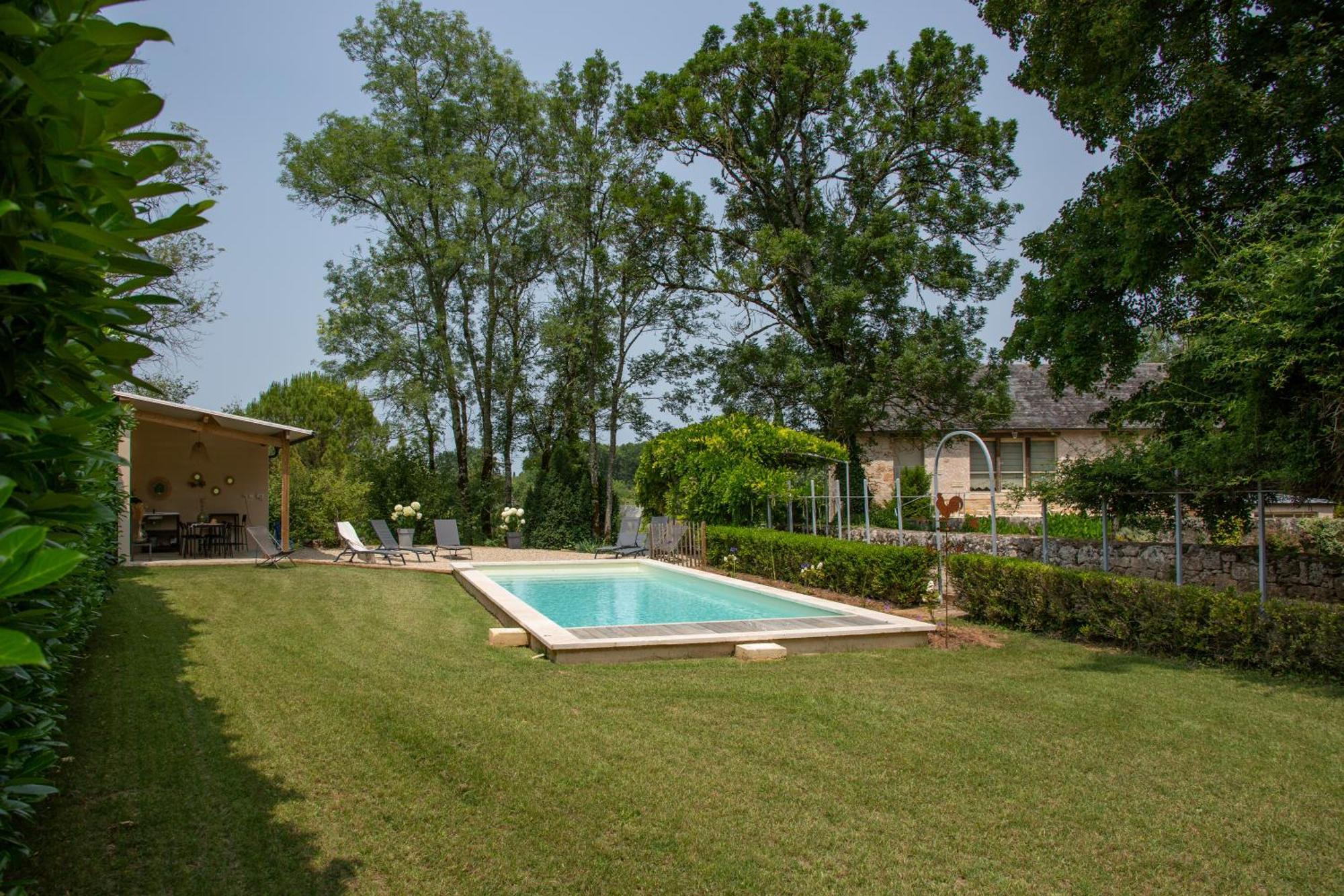 Le Moulin De La Maison Des Templiers Villa Saint-Cernin-de-Larche Esterno foto